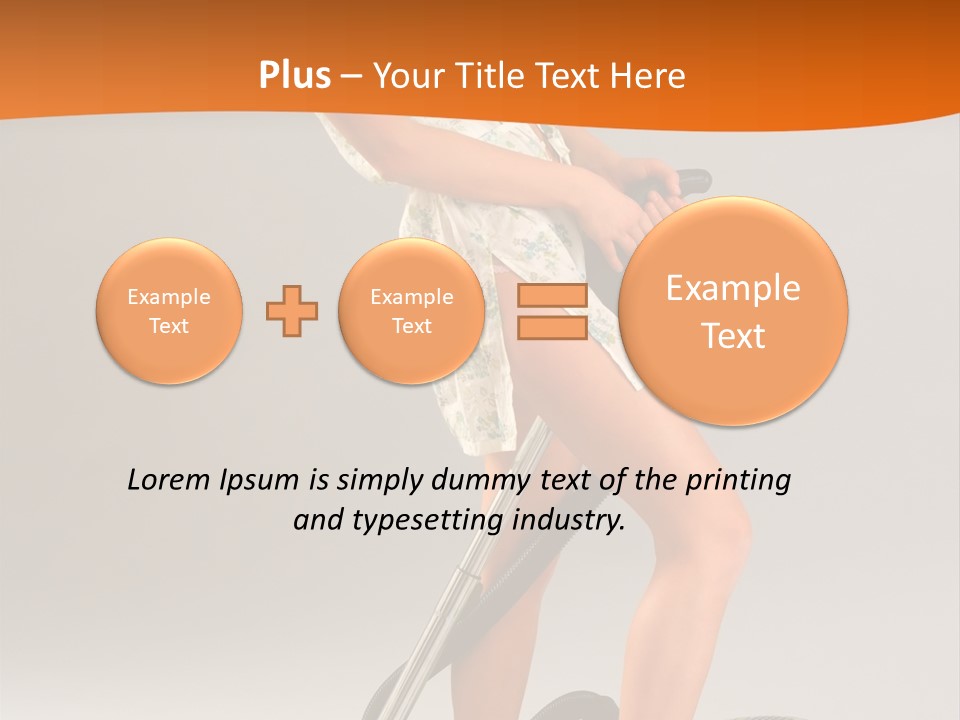 Cleaning House Household PowerPoint Template