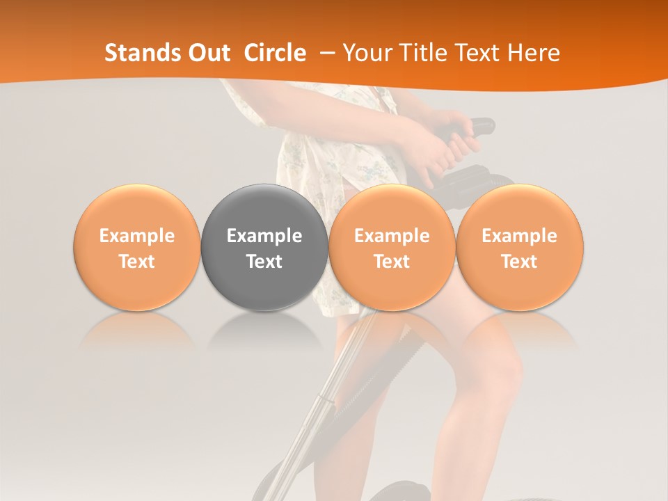 Cleaning House Household PowerPoint Template