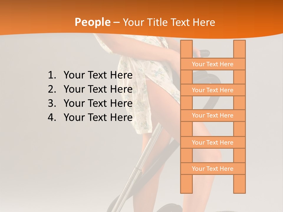 Cleaning House Household PowerPoint Template
