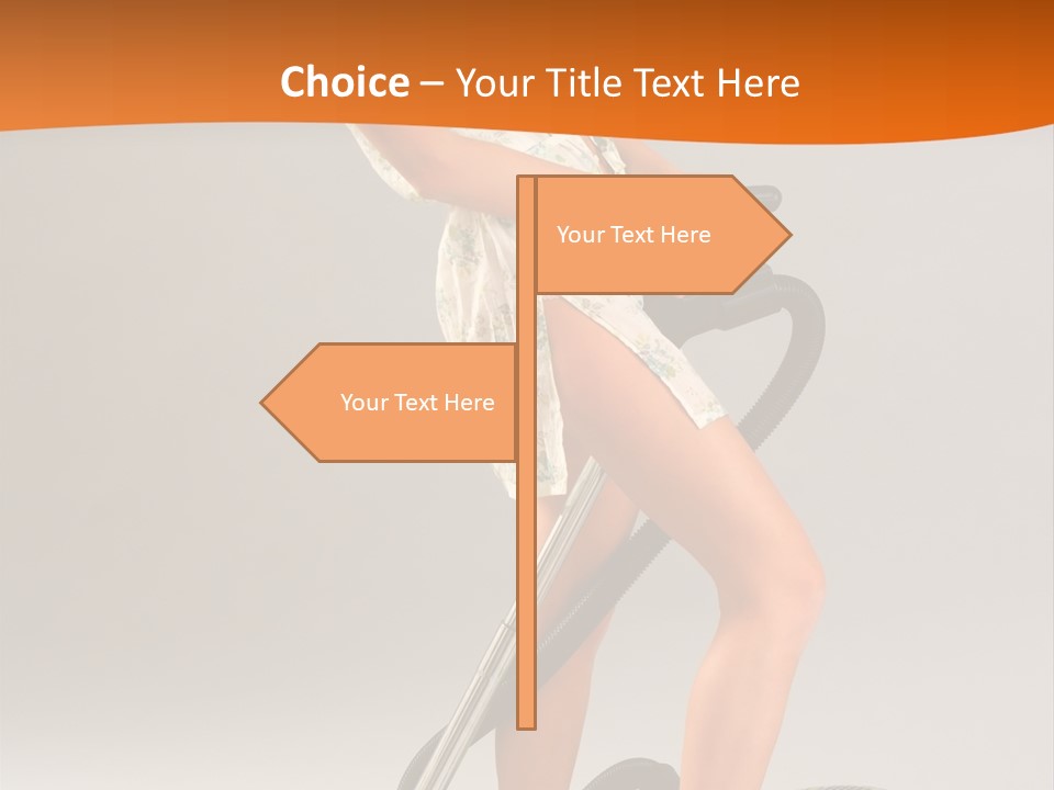 Cleaning House Household PowerPoint Template