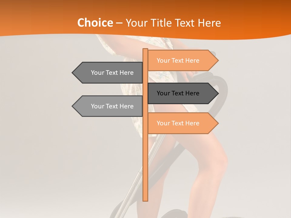 Cleaning House Household PowerPoint Template