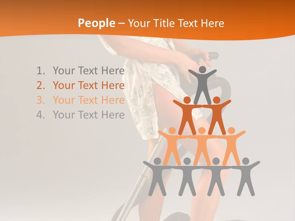 Cleaning House Household PowerPoint Template