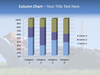 Lawn Business Man PowerPoint Template