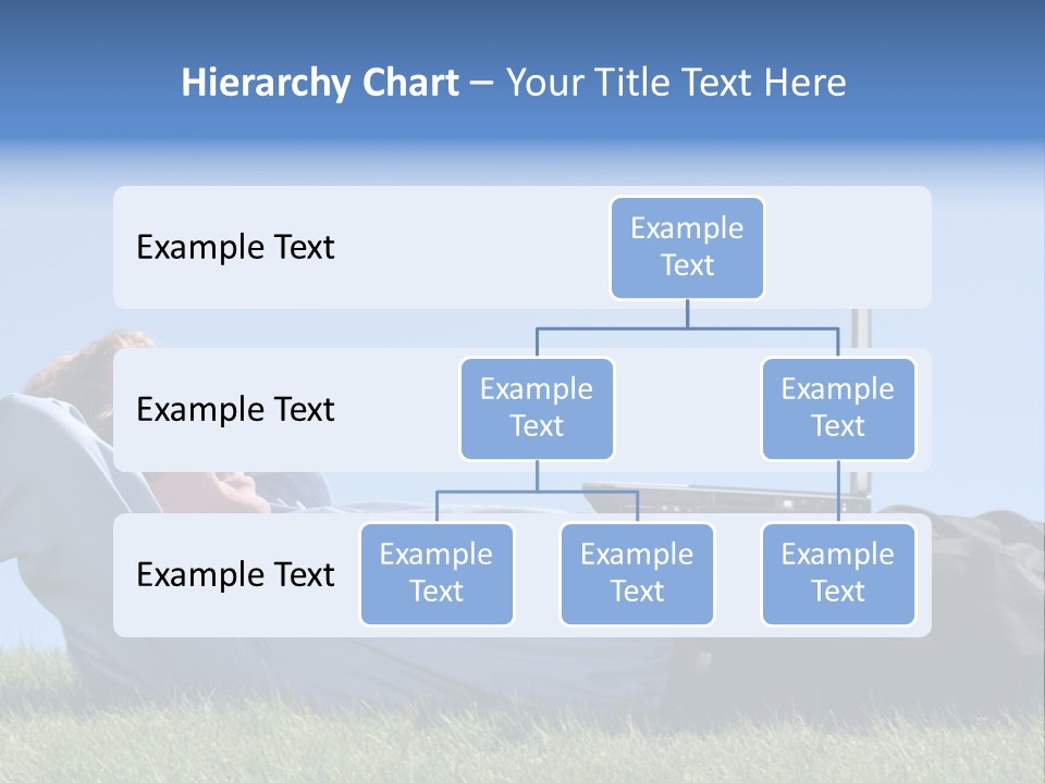 Lawn Business Man PowerPoint Template
