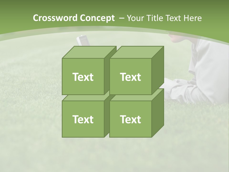 Chill Spring Hand PowerPoint Template