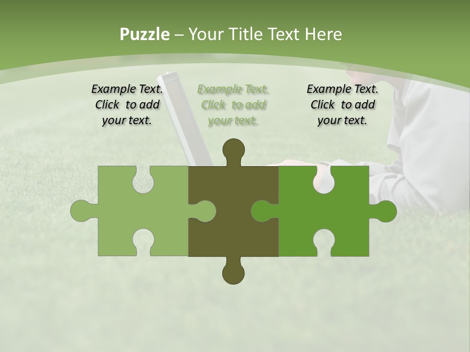 Chill Spring Hand PowerPoint Template