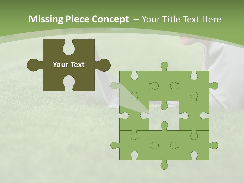 Chill Spring Hand PowerPoint Template