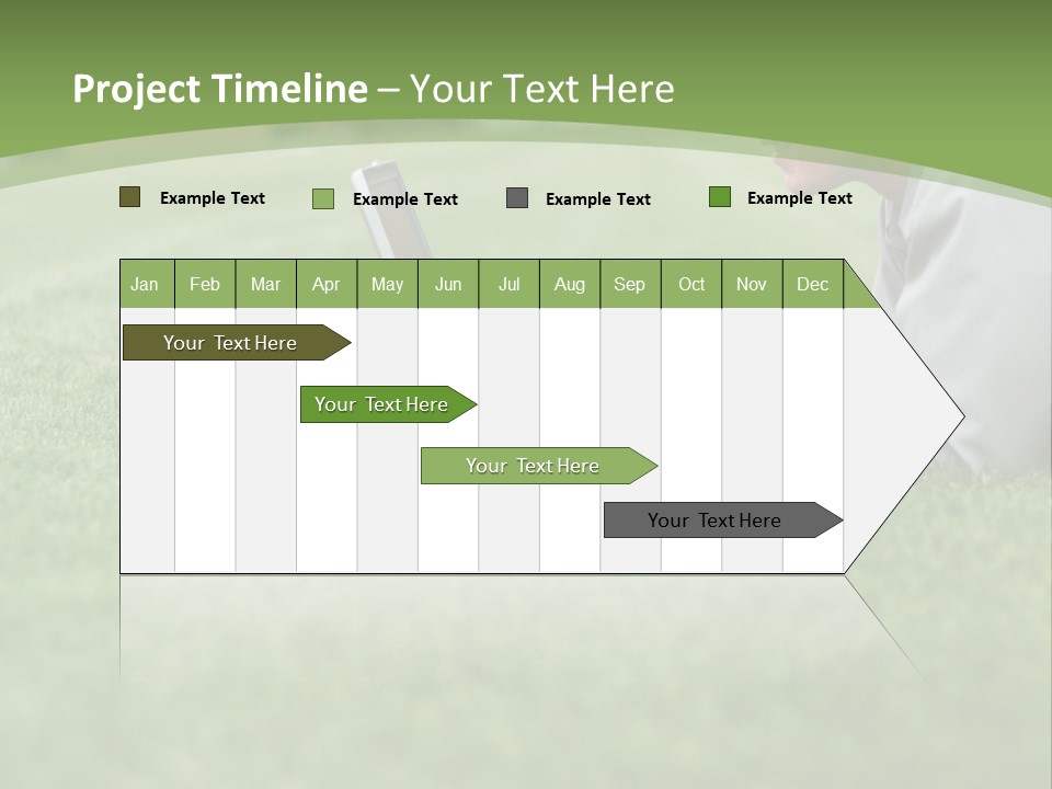 Chill Spring Hand PowerPoint Template