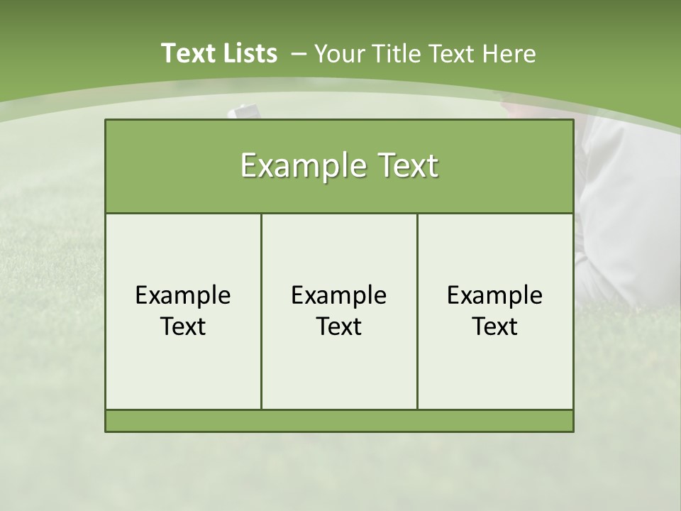 Chill Spring Hand PowerPoint Template
