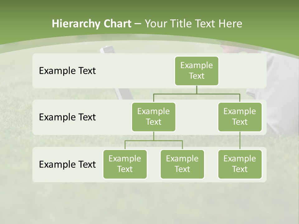 Chill Spring Hand PowerPoint Template