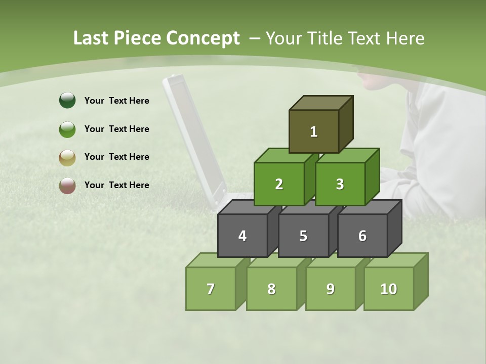 Chill Spring Hand PowerPoint Template