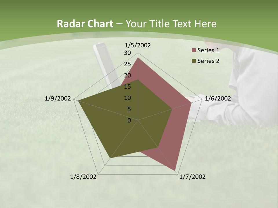 Chill Spring Hand PowerPoint Template