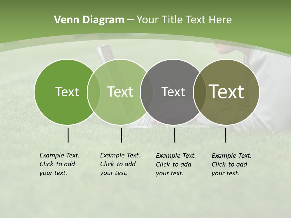 Chill Spring Hand PowerPoint Template