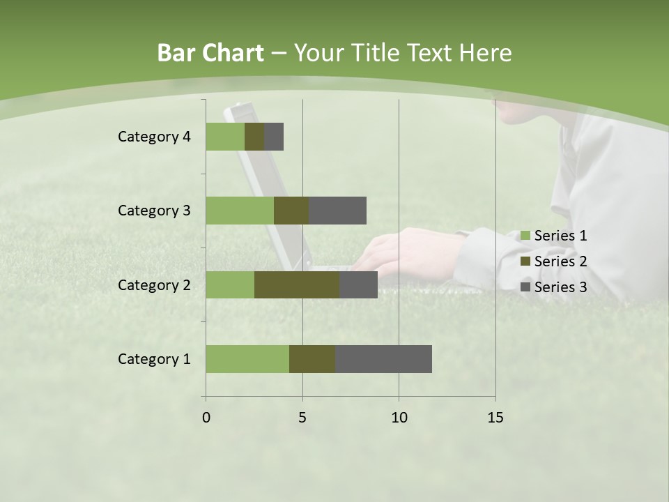 Chill Spring Hand PowerPoint Template