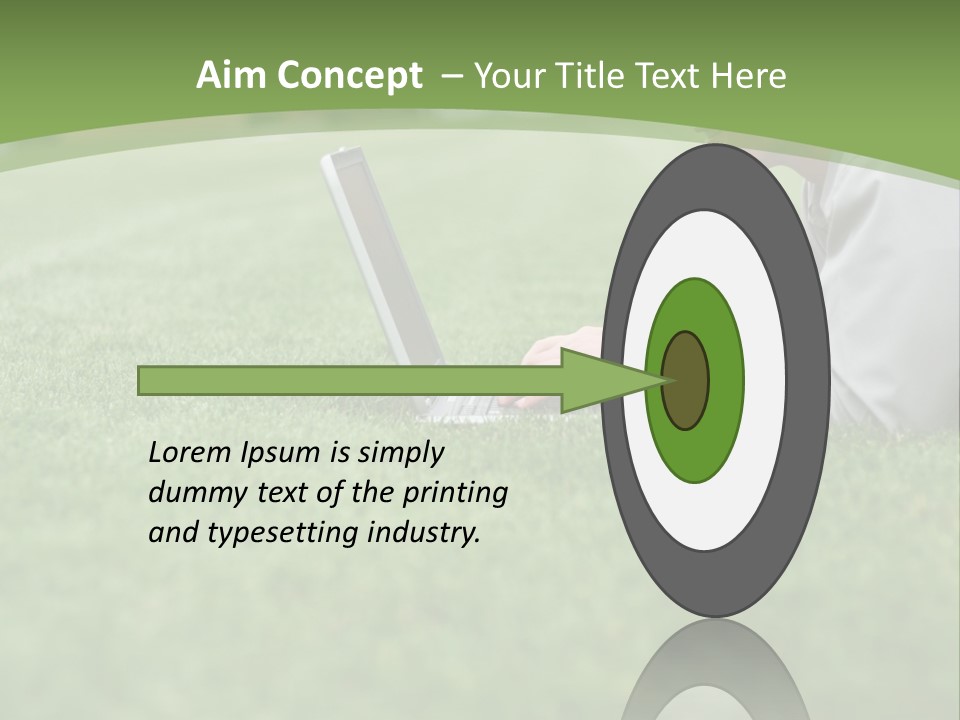 Chill Spring Hand PowerPoint Template