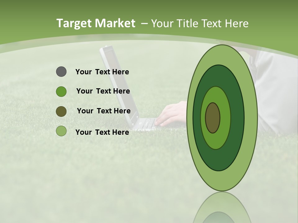 Chill Spring Hand PowerPoint Template