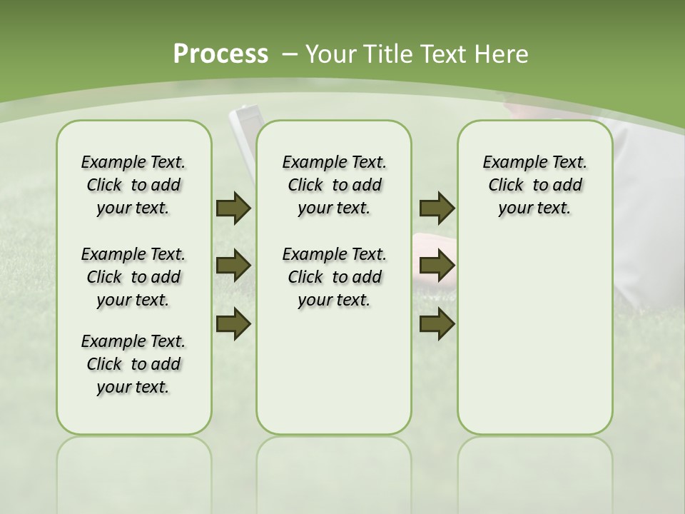 Chill Spring Hand PowerPoint Template