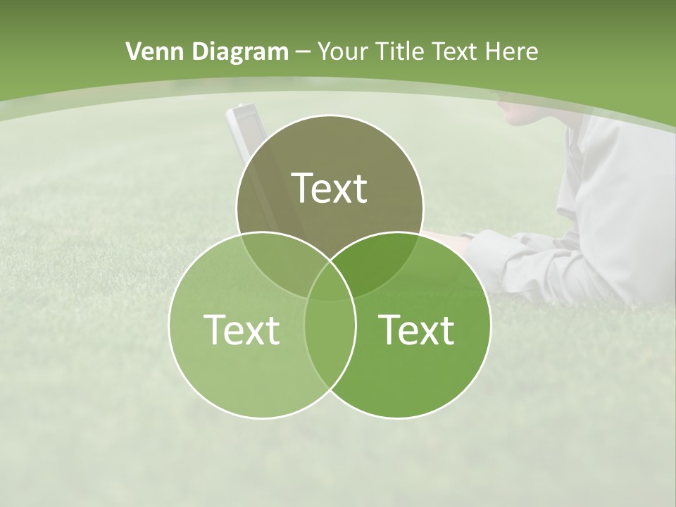 Chill Spring Hand PowerPoint Template