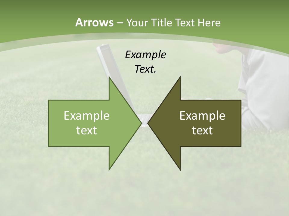 Chill Spring Hand PowerPoint Template