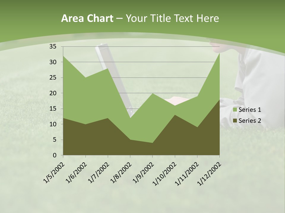 Chill Spring Hand PowerPoint Template