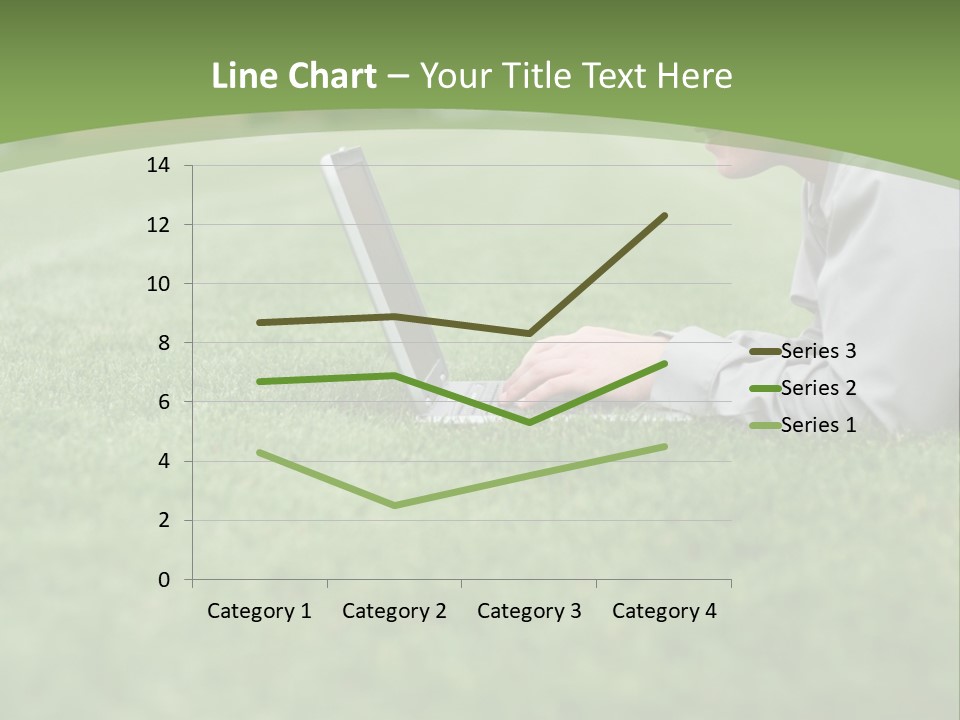 Chill Spring Hand PowerPoint Template