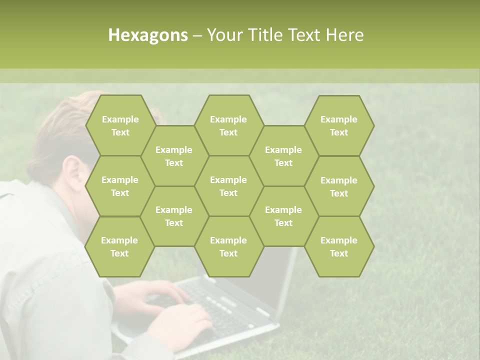 Relax Alone Person PowerPoint Template