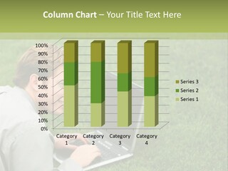 Relax Alone Person PowerPoint Template