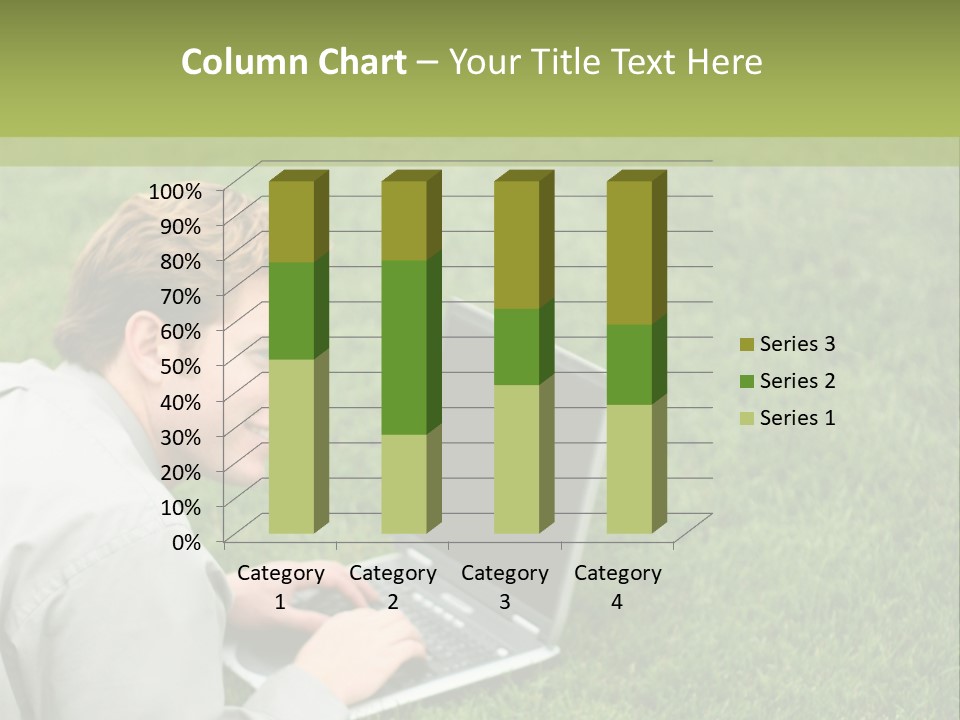 Relax Alone Person PowerPoint Template