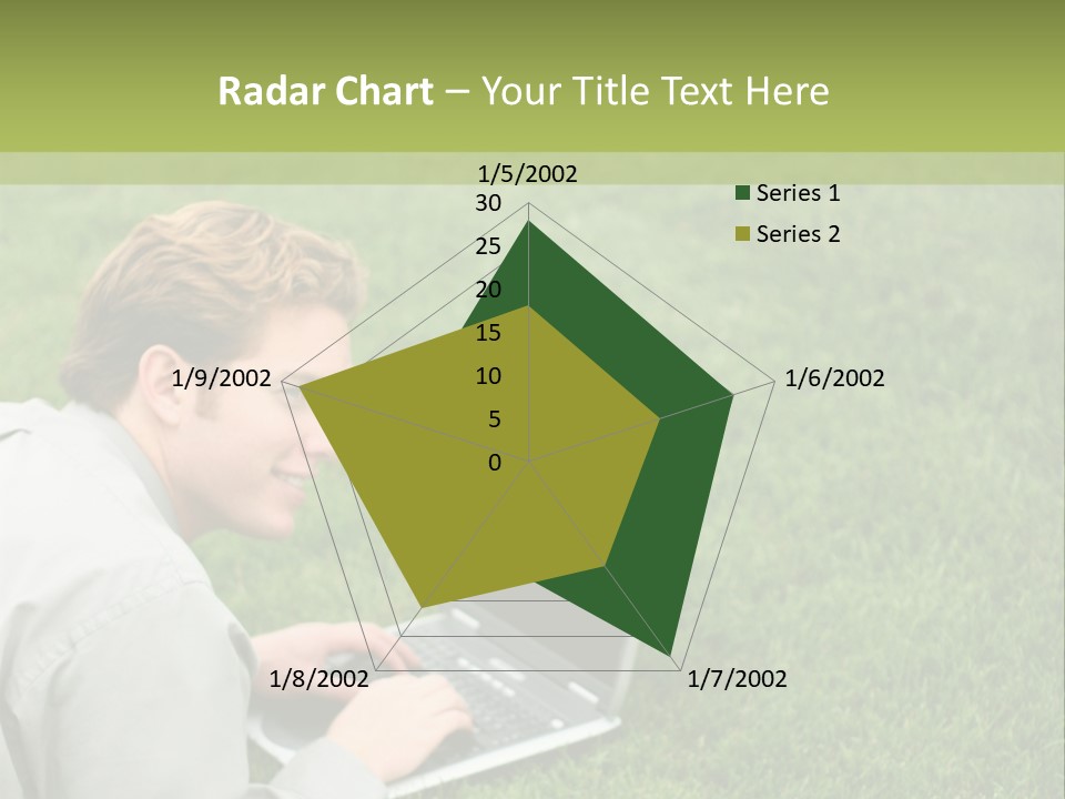 Relax Alone Person PowerPoint Template
