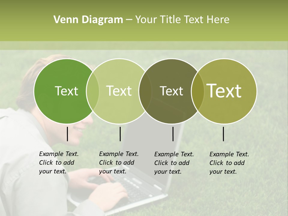 Relax Alone Person PowerPoint Template