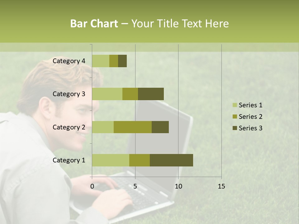Relax Alone Person PowerPoint Template