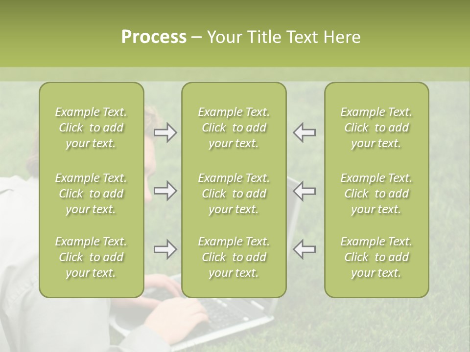 Relax Alone Person PowerPoint Template