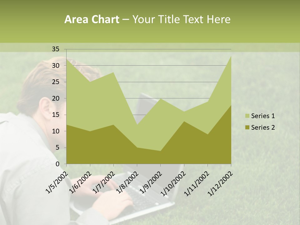 Relax Alone Person PowerPoint Template