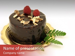 Fruit Pastry Perfect PowerPoint Template