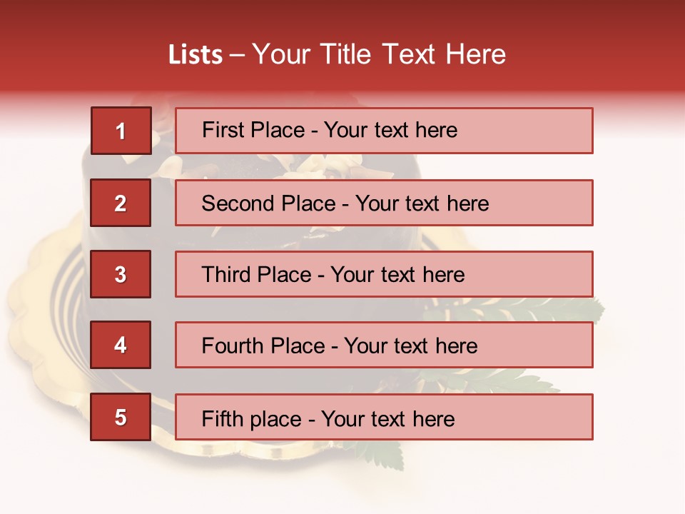 Fruit Pastry Perfect PowerPoint Template