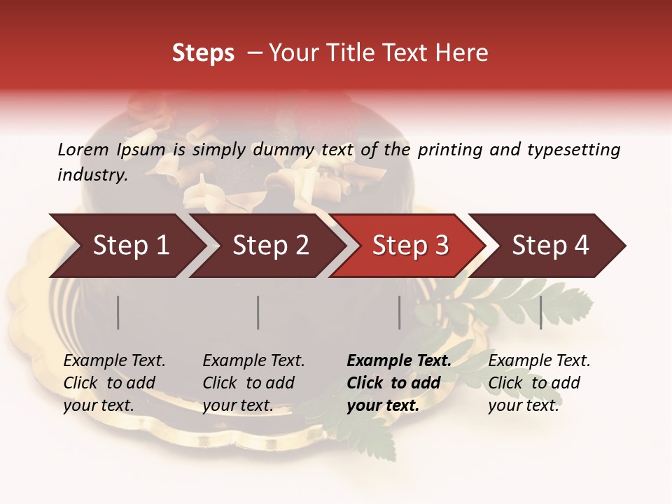 Fruit Pastry Perfect PowerPoint Template