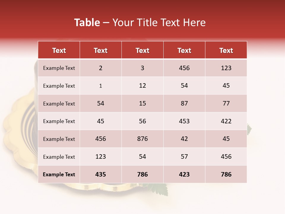 Fruit Pastry Perfect PowerPoint Template