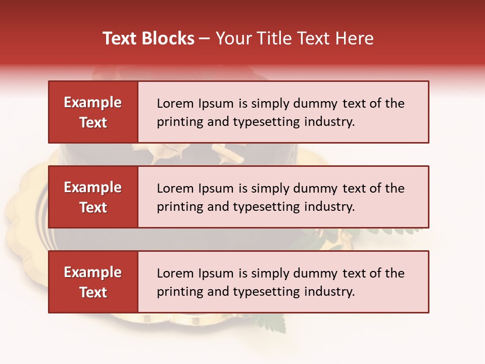 Fruit Pastry Perfect PowerPoint Template