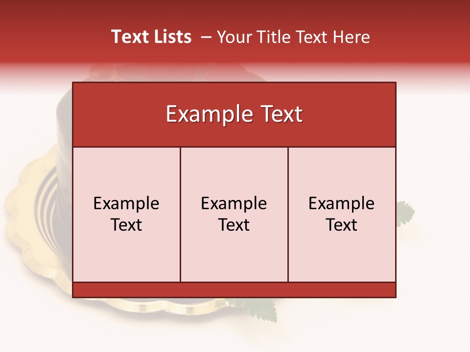 Fruit Pastry Perfect PowerPoint Template