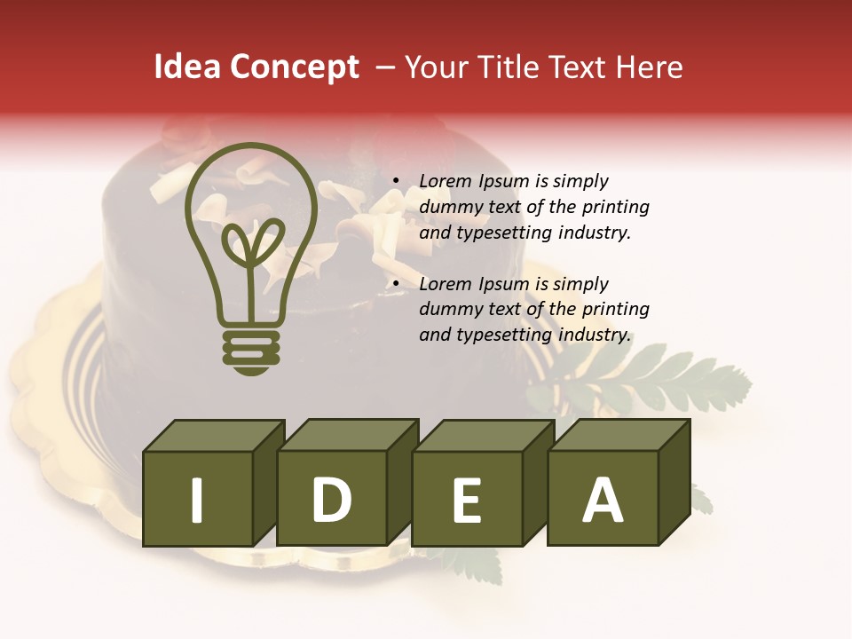 Fruit Pastry Perfect PowerPoint Template