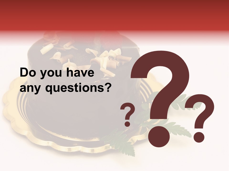 Fruit Pastry Perfect PowerPoint Template