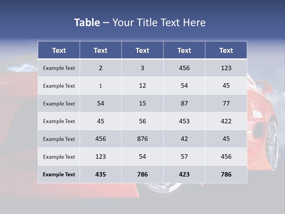 Japan Speed Low PowerPoint Template