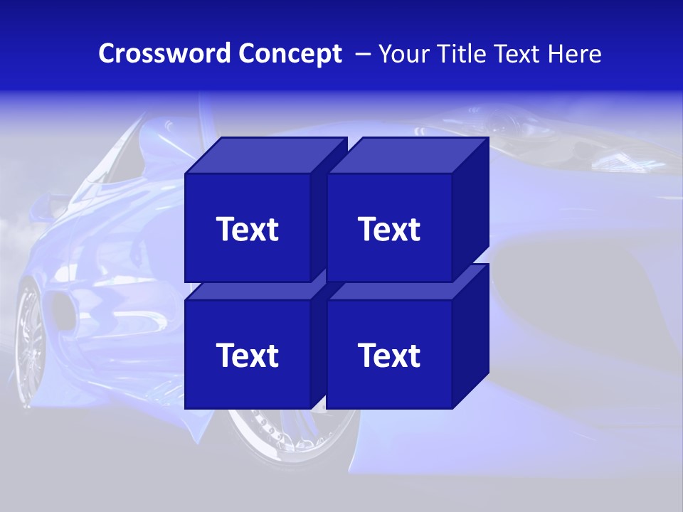 Automobile Furious Event PowerPoint Template