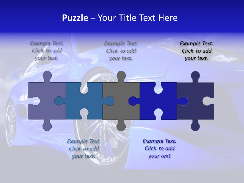 Automobile Furious Event PowerPoint Template