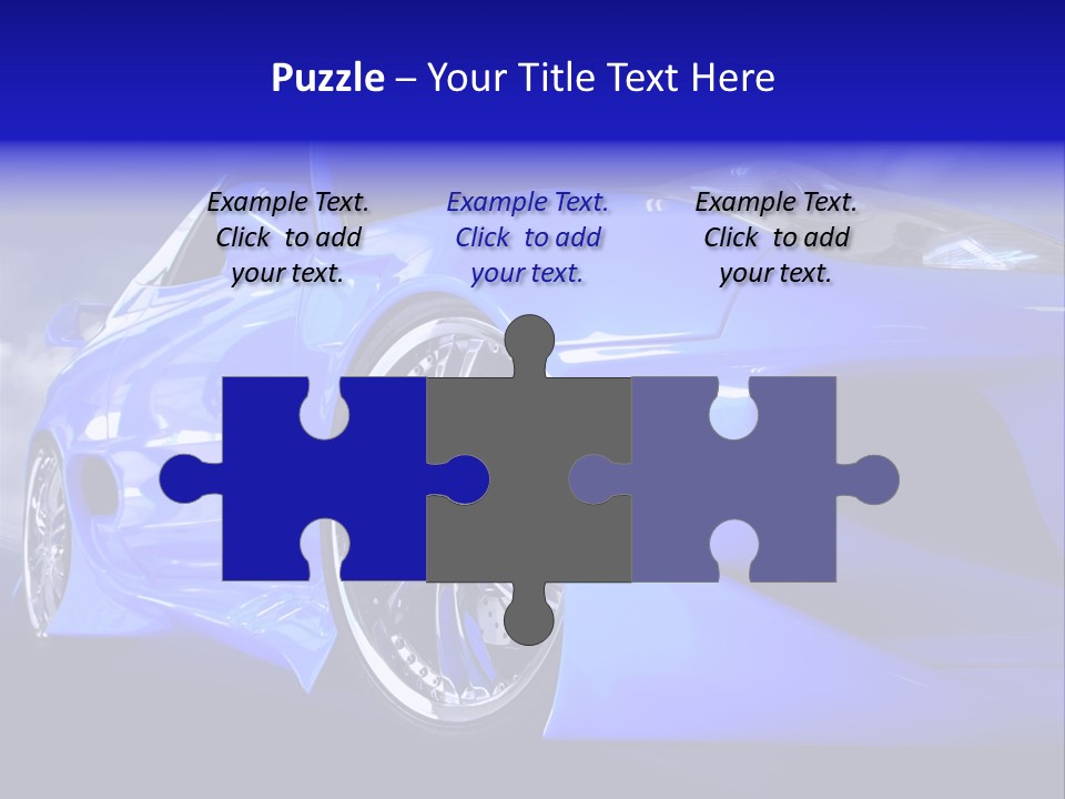 Automobile Furious Event PowerPoint Template