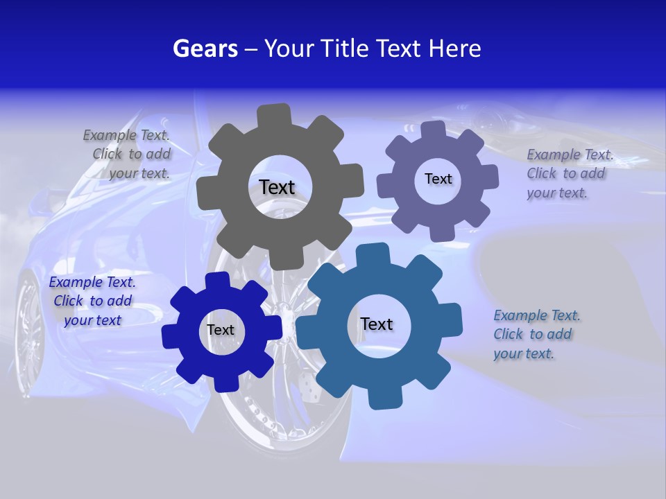 Automobile Furious Event PowerPoint Template