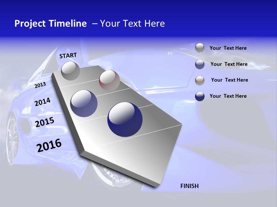 Automobile Furious Event PowerPoint Template