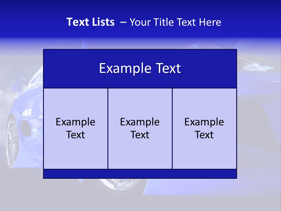 Automobile Furious Event PowerPoint Template