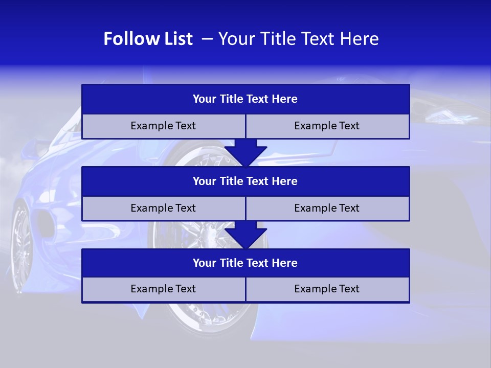 Automobile Furious Event PowerPoint Template