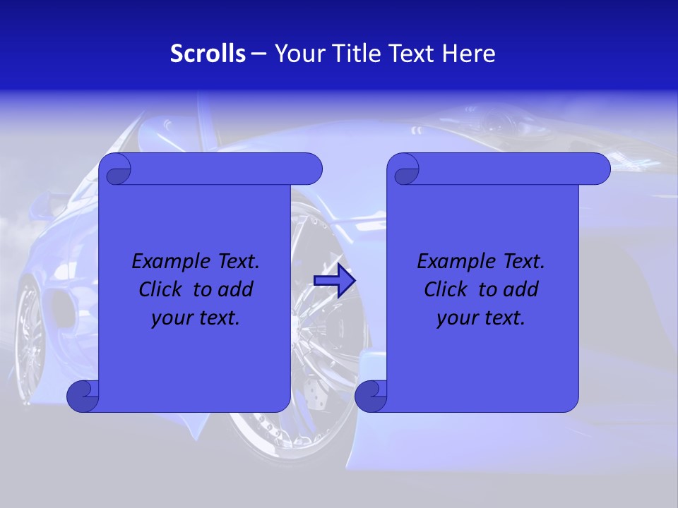Automobile Furious Event PowerPoint Template